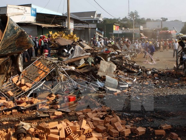 Vụ tai nạn làm 7 người thương vong tại Đắk Lắk  Nguyên nhân do xe mất phanh