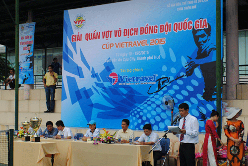 Giải quần vợt vô địch đồng đội quốc gia - Cúp Vietravel 2015