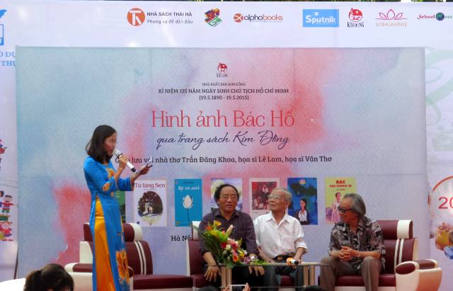 Hình ảnh Bác Hồ qua trang sách Kim Đồng