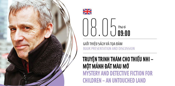 New York Times bestseller author Jasper Fforde to visit Vietnam