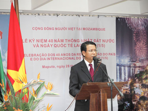 Cộng đồng người Việt tại Mozambique kỷ niệm 40 năm ngày giải phóng hoàn toàn miền Nam, thống nhất đất nước