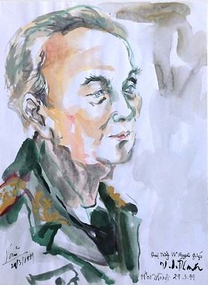 Le Général Vo Nguyên Giap – les moments de la vie quotidienne avec l art
