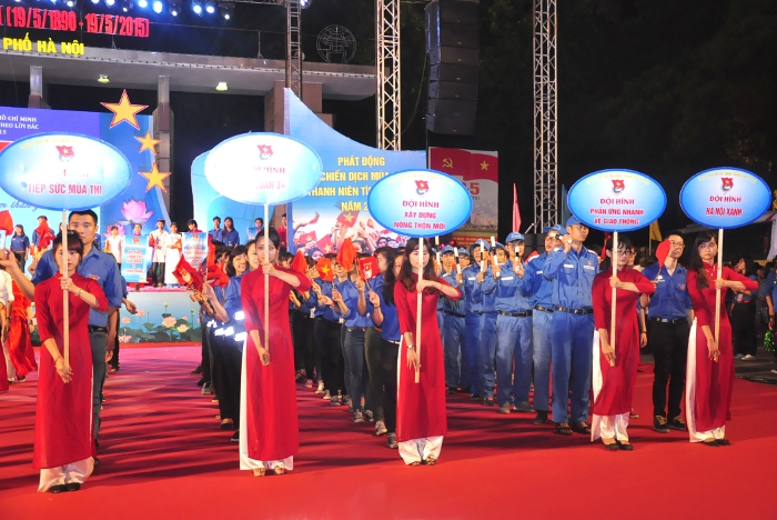 Hà Nội tuyên dương thanh niên tiên tiến làm theo lời Bác