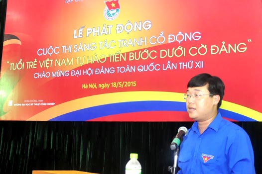 Phát động cuộc thi sáng tác tranh cổ động “Tuổi trẻ Việt Nam tự hào tiến bước dưới cờ Đảng”