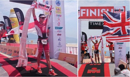 铁人三项世锦赛越南站在岘港市举行