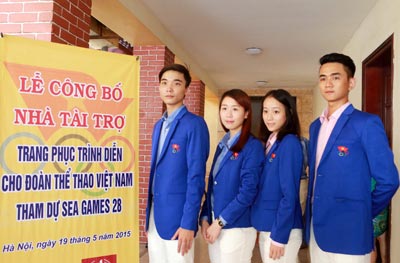 New performing uniform for Vietnamese sports delegation at SEA Games 28