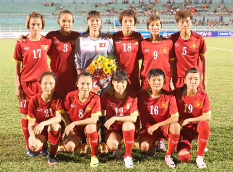 Coupe d’AFF féminine 2015  le Vietnam sans souci