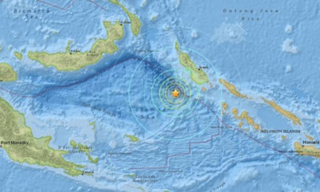 7 2 earthquake hits Papua Guinea