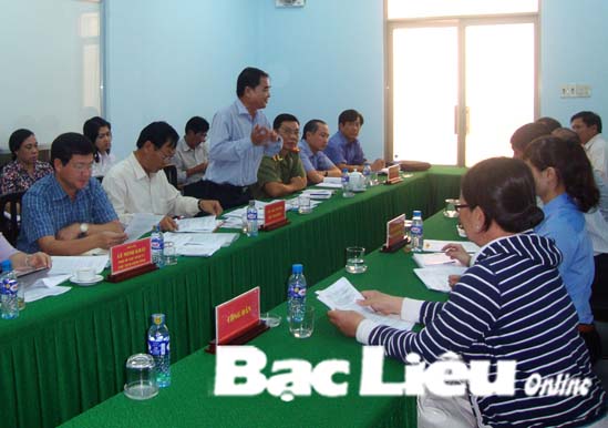 Ban Tiếp công dân Trung ương đối thoại với 14 hộ dân tại tỉnh Bạc Liêu