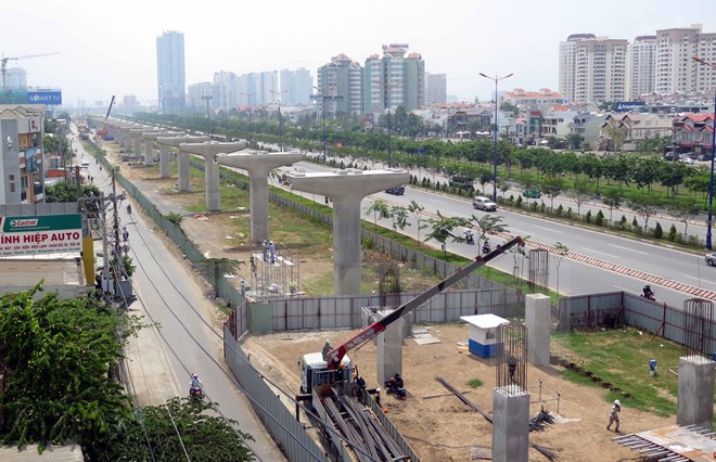 Tp Hồ Chí Minh công bố chủ trương thu hồi đất thực hiện tuyến tàu điện ngầm số 2