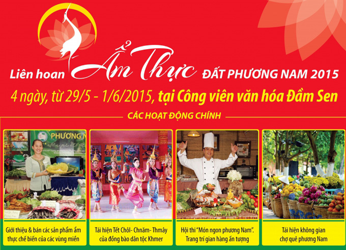Hô Chi Minh-Ville est prêt pour le festival gastronomique La Terre du Sud 2015
