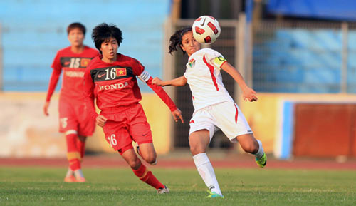 Coup d’envoi des Championnats d’Asie du Sud-Est de football féminin 2015