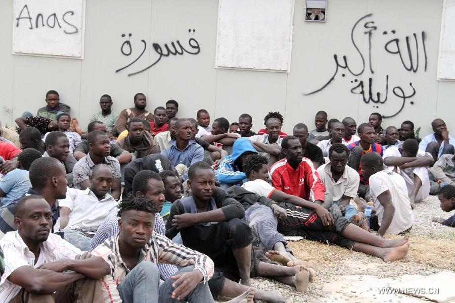 Libya bắt giữ 441 người nhập cư bất hợp pháp