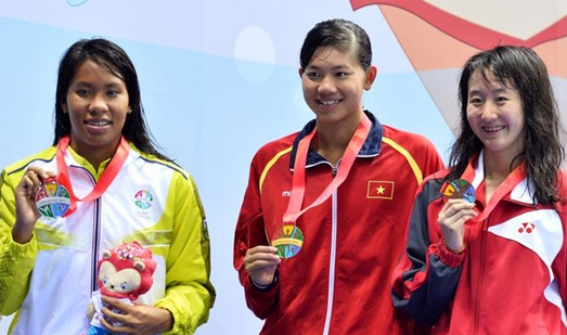 Ánh Viên phá 5 kỷ lục SEA Games sau hai ngày thi đấu