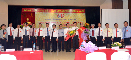 Đại hội Đảng bộ Tổng công ty Điện lực miền Bắc thành công tốt đẹp