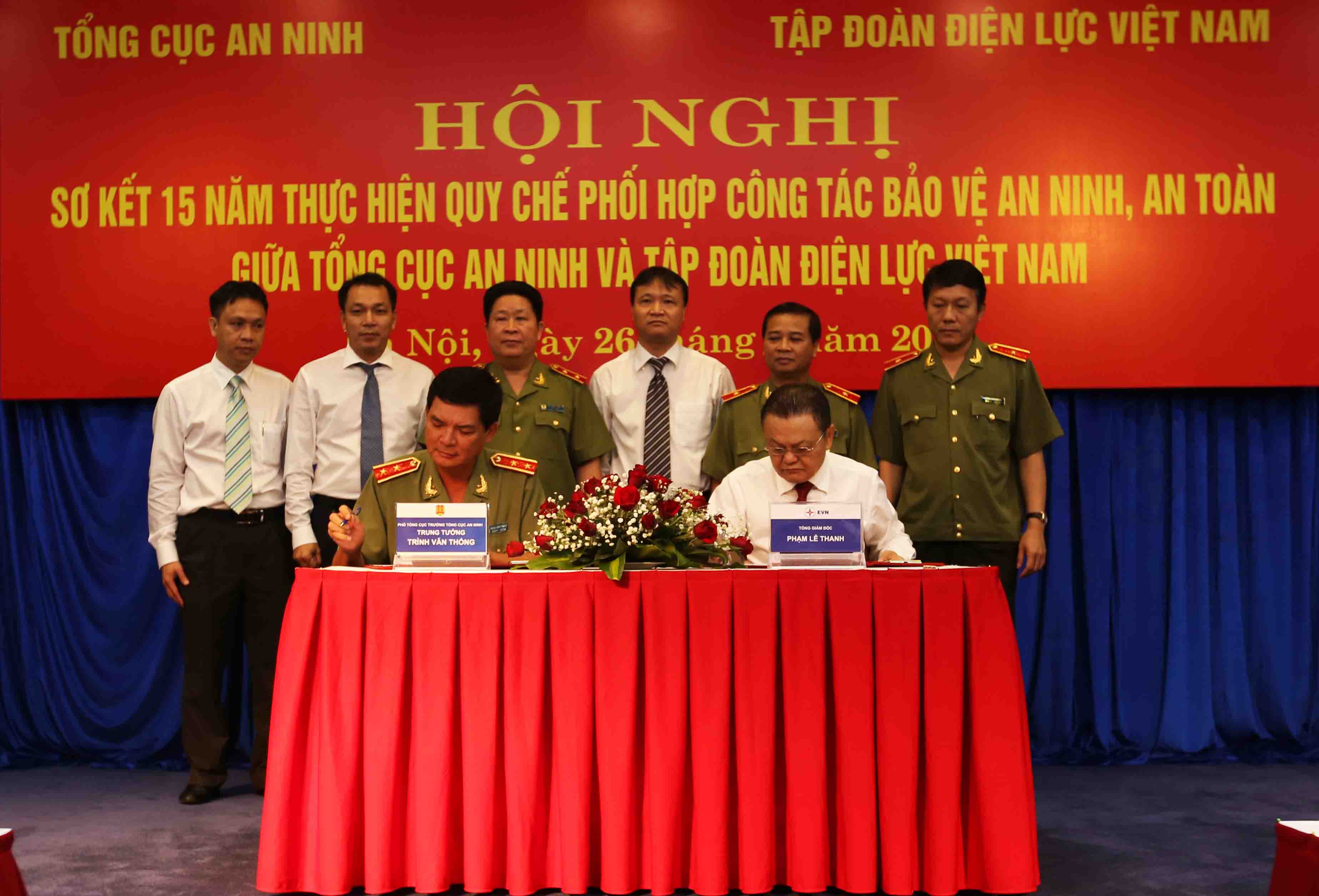 Tổng cục An ninh và Tập đoàn Điện lực Việt Nam ký Quy chế phối hợp giữ gìn an ninh, an toàn hệ thống điện