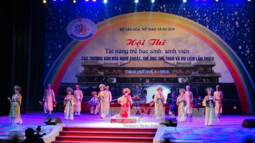Hội thi tài năng trẻ học sinh, sinh viên các trường văn hóa nghệ thuật, thể dục thể thao và du lịch toàn quốc