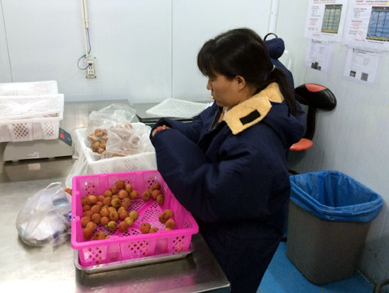 Vietnamese lychees now selling in Australia