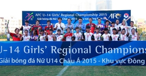 - Le Vietnam devient champion d Asie de football féminin U14 pour l Asie du Sud-est