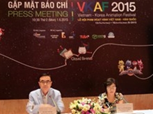 Festival des dessins animés Vietnam-R Corée à Hanoi