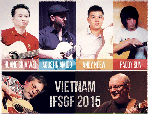 Liên hoan guitar quốc tế dòng fingerstyle tại Việt Nam năm 2015