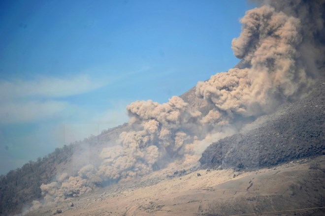 Indonesia nâng cảnh báo đối với núi lửa Sinabung lên mức cao nhất