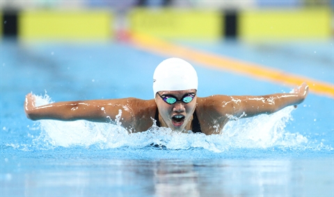 28es SEA Games Des jeunes nageurs prétendants vietnamiens