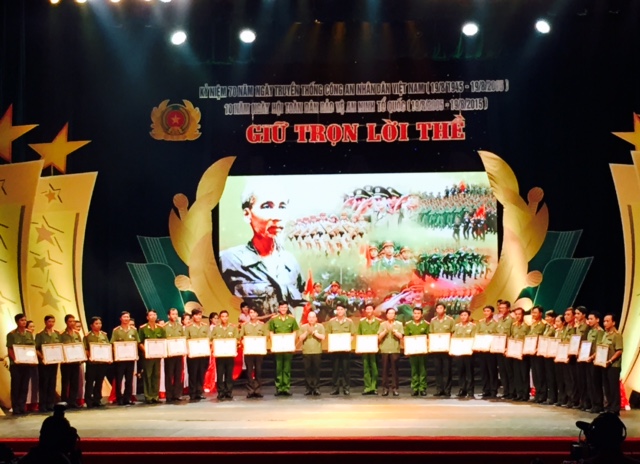 Tổng kết đợt sinh hoạt chính trị Công an nhân dân học tập, thực hiện 6 điều Bác Hồ dạy