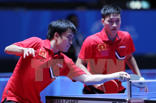 Đội tuyển Bóng bàn giành Huy chương đầu tiên cho đoàn Việt Nam tại SEA Games 28