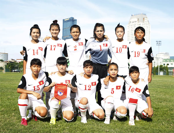 Xác định các cặp bán kết tại giải bóng đá nữ U14 châu Á