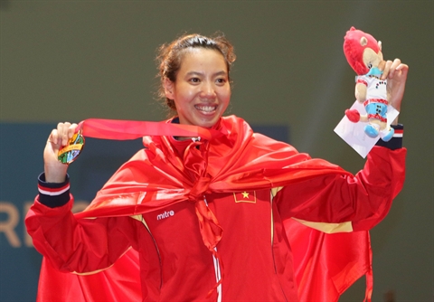 L escrime continue de remporter l or aux SEA Games 28