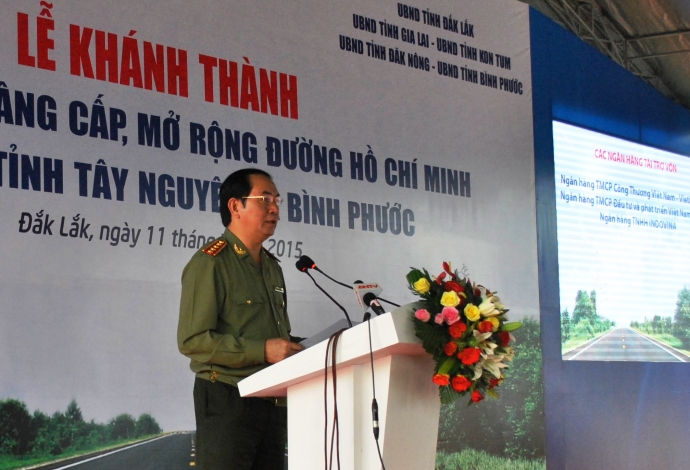 Khánh thành dự án đầu tư nâng cấp đường Hồ Chí Minh đoạn qua khu vực Tây Nguyên và Bình Phước
