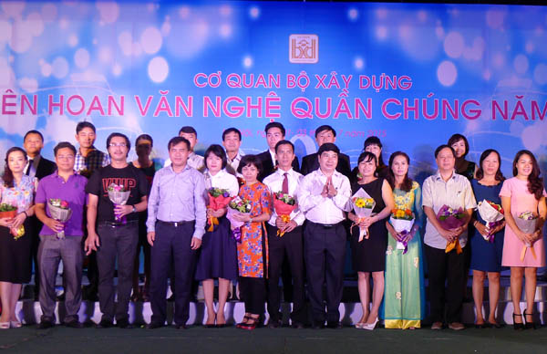 Liên hoan văn nghệ quần chúng cơ quan Bộ Xây dựng năm 2015