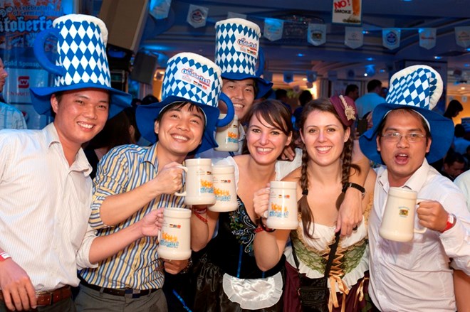 - L’Oktoberfest aura lieu à Hanoi et à Ho Chi Minh-Ville