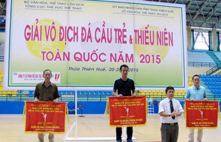 Thành phố Hồ Chí Minh nhất toàn đoàn tại giải đá cầu trẻ và thiếu niên toàn quốc 2015