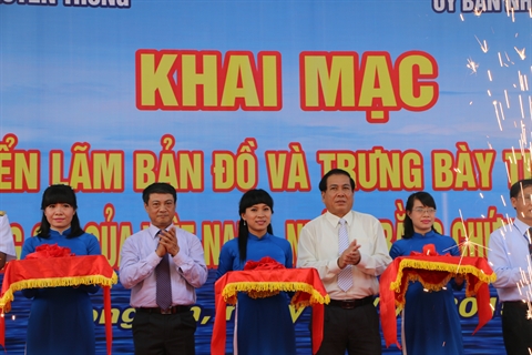 Exposition sur Hoàng Sa et Truong Sa à Long An