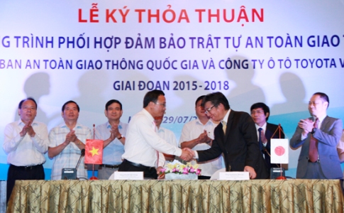 Toyota chung tay đảm bảo an toàn giao thông tại Việt Nam