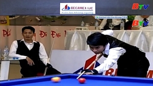 Clôture du tournoi de billard français de Binh Duong