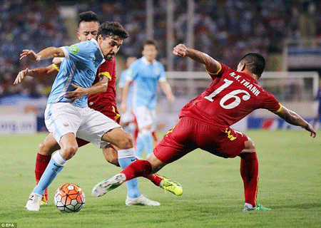 国际友谊赛：越南主场不敌曼城