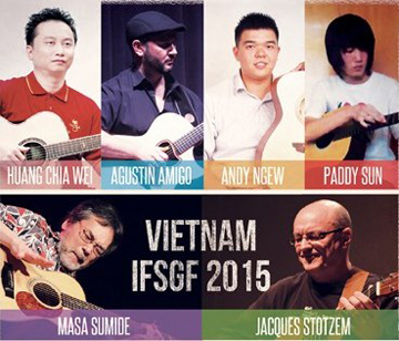 Bientôt le festival international de guitare fingerstyle Vietnam 2015