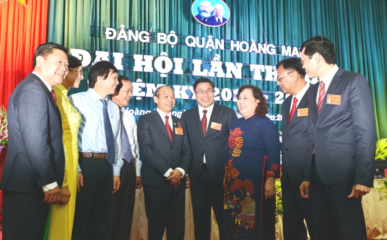 Phát huy mọi nguồn lực, xây dựng quận Hoàng Mai phát triển bền vững, giàu đẹp, văn minh