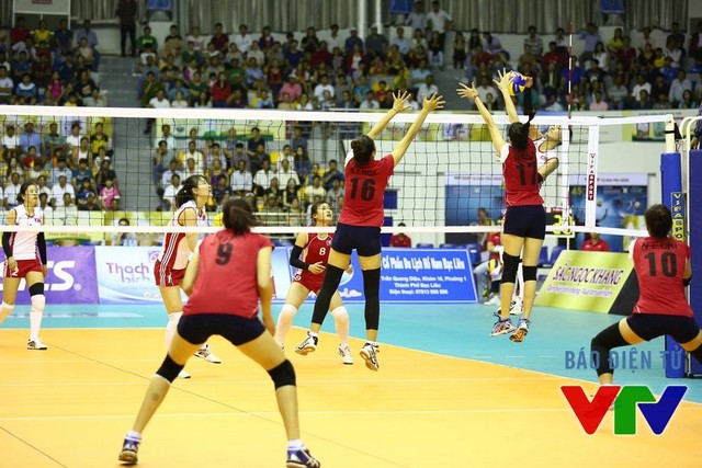 Giải bóng chuyền nữ VTV Cup 2015 Đội tuyển Việt Nam vào bán kết gặp U23 Thái Lan