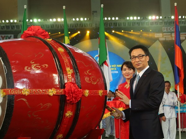 Premier championnat vietnamien international d’arts martiaux