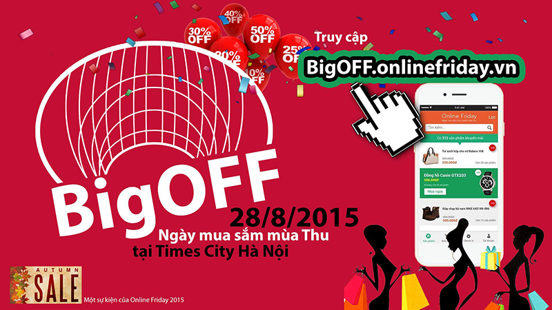 Autumn Online Shopping Day offers special promotion on over 50,000 products