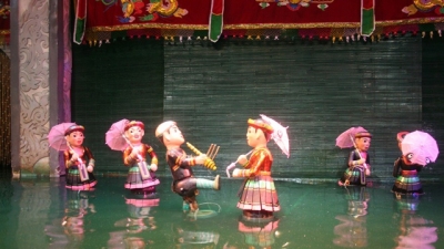 Des pièces de marionnettes sur l eau seront jouées à Fukuoka
