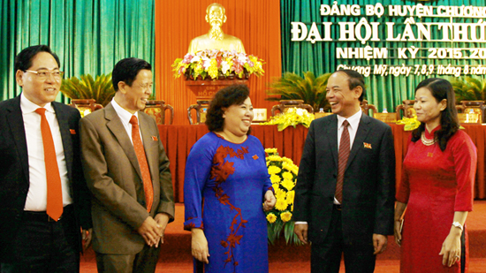 Đại hội đại biểu Đảng bộ huyện Chương Mỹ lần thứ XXIII