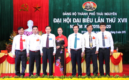Đại hội đại biểu Đảng bộ TP Thái Nguyên lần thứ XVII, nhiệm kỳ 2015 - 2020