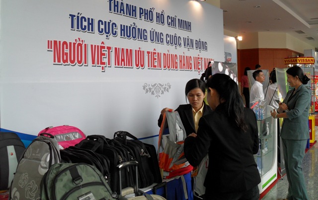 Vietnamese goods seize 90-95 at retail systems in HCMC