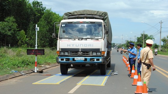 Đắk Lắk Điều tra, xử lý nghiêm các đối tượng phá hoại trạm kiểm tra trọng tải xe lưu động