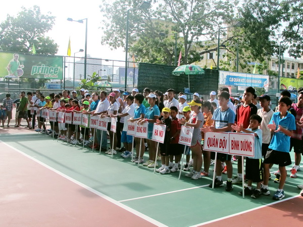 National outstanding junior tennis 2015 tour opens